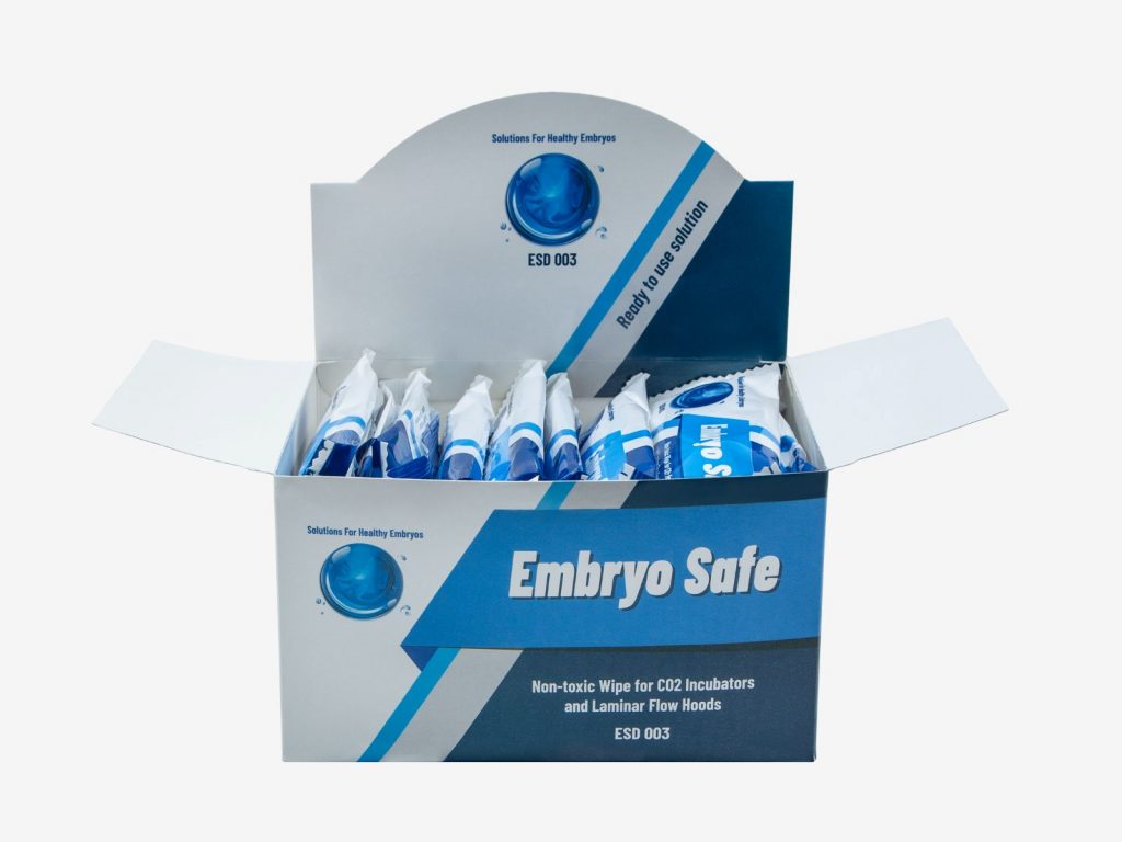 Embryo Safe Incubator Disinfection Wipes